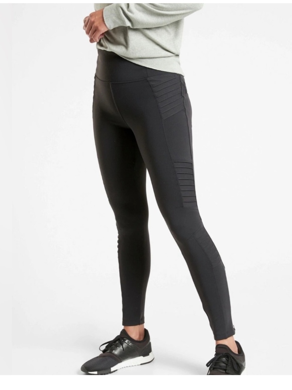 Athleta Delaney Moto Tights , Size Small brand new .